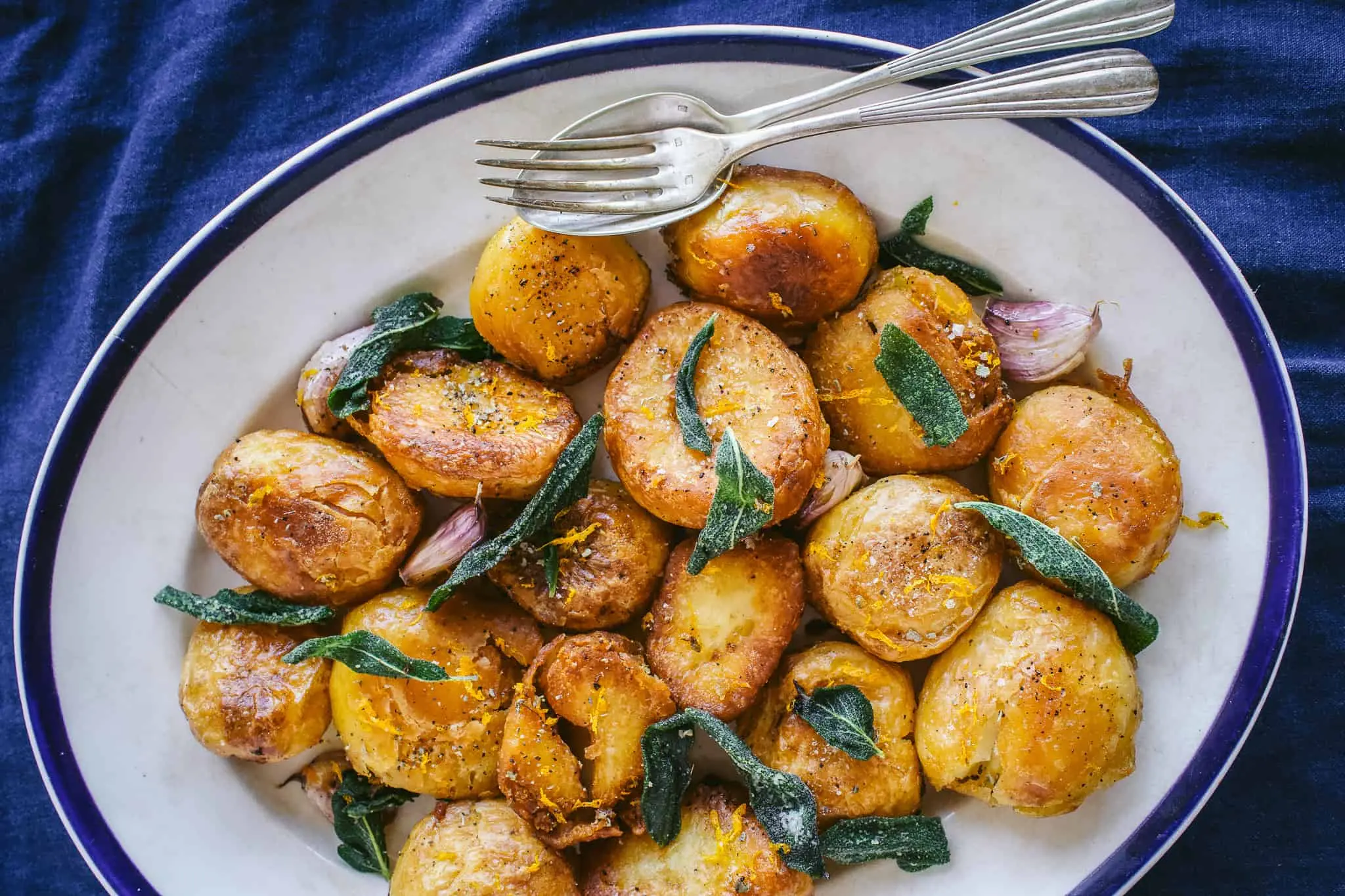 Sage Brown Butter Roast Potatoes